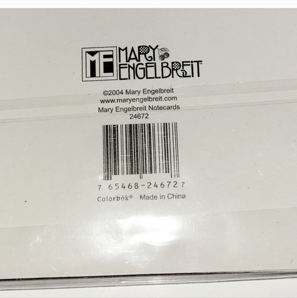 Mary Englebreit, Set of Two Blank Card Packs and One Magnetic Note Pad, New - Picture 5 of 7